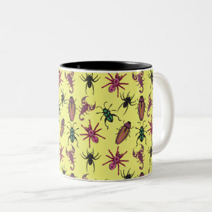 Sommermuster Zweifarbige Tasse