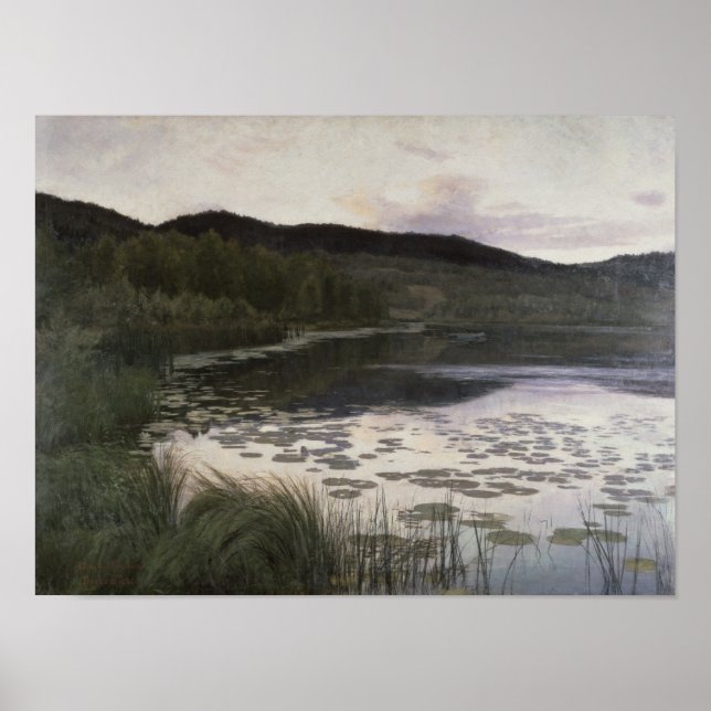 Sommernacht 1886 poster (Vorne)