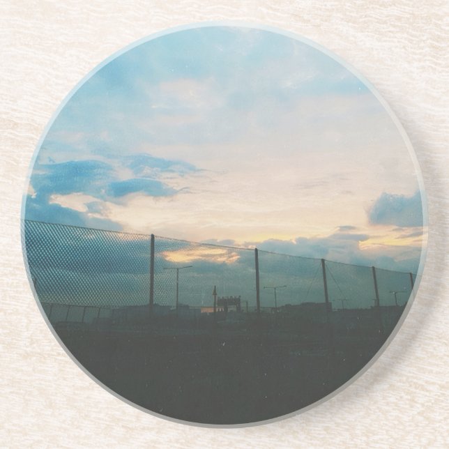 Sommernacht in Stockholm Getränkeuntersetzer (Vorne)