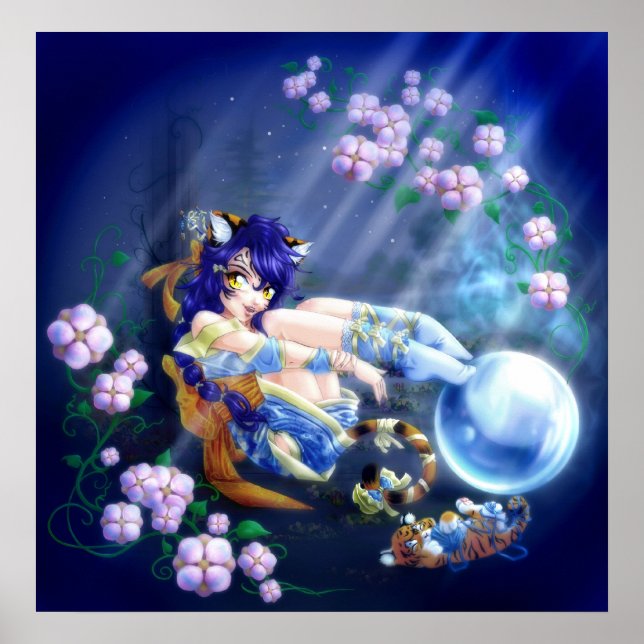 Sommernacht Poster (Vorne)