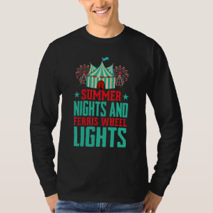 Sommernächte und Ferrislichter Künstler Zirkus 1 T-Shirt