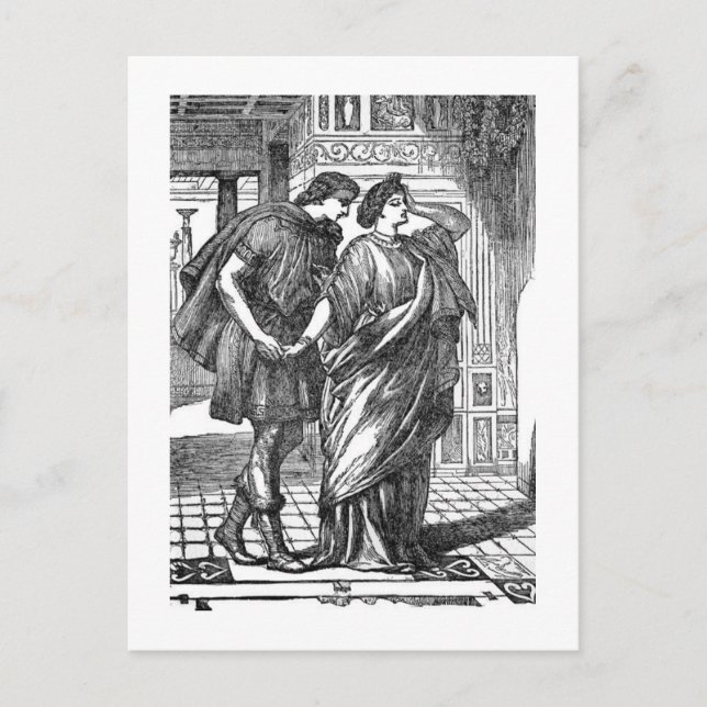 Sommernachtstraum Postkarte (Vorderseite)