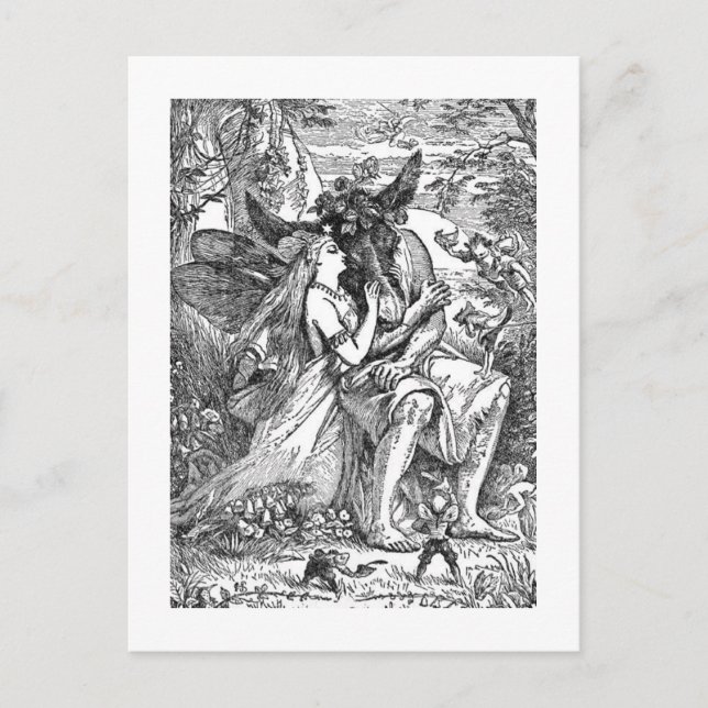 Sommernachtstraum Postkarte (Vorderseite)