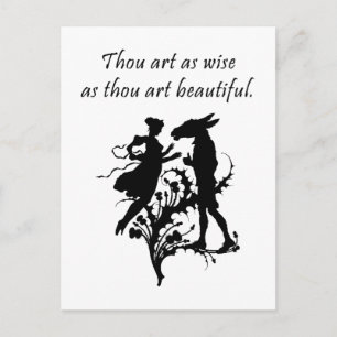 Sommernachtstraum Postkarte