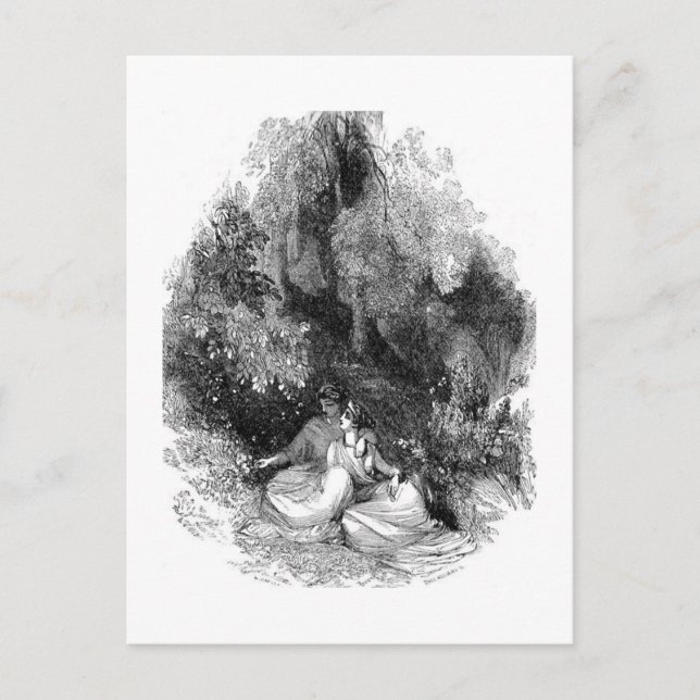 Sommernachtstraum Postkarte (Vorderseite)