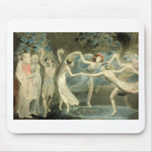 Sommernachtstraum von William Blake Mousepad