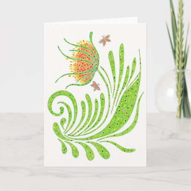 Sommernotecard Karte (Vorderseite)