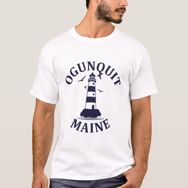 Sommerogunquit - maine T-Shirt (Vorderseite)