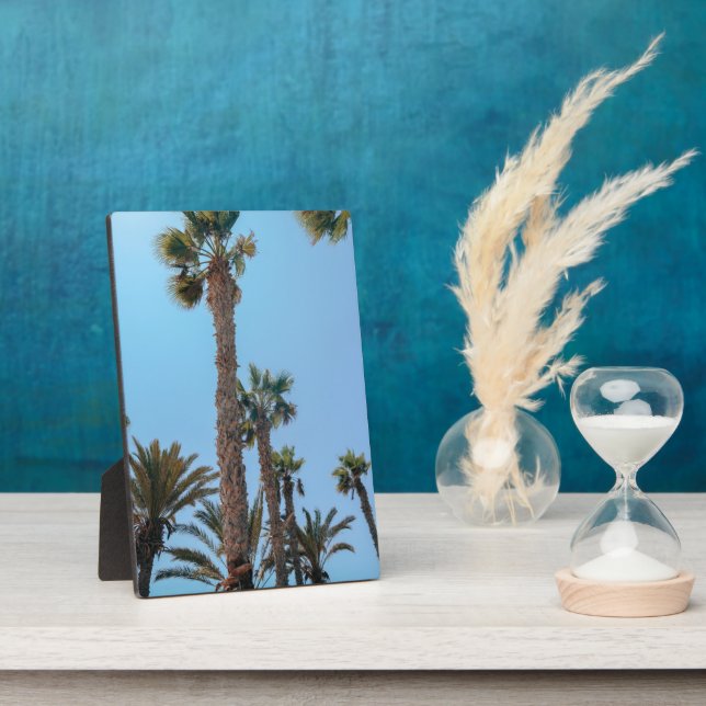 Sommerpalmen Fotoplatte (Seite)