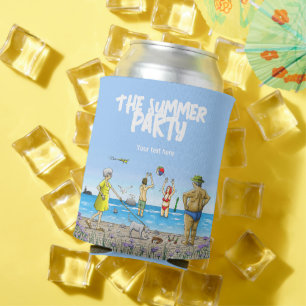 Sommerparty am Strand Dosenkühler