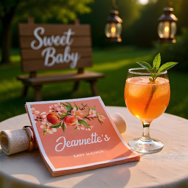 Sommerparty-Baby-Shower Serviette (Von Creator hochgeladen)