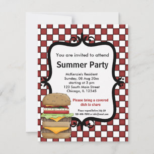 Sommerparty Einladung