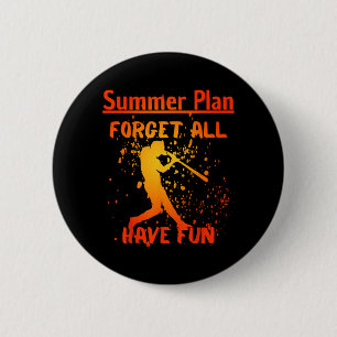 Sommerpause 2023 glücklicher letzter Schultag Button