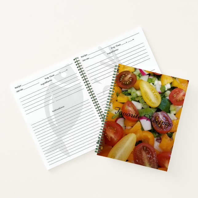 Sommerpause! Favoritenrezepte Notizbuch (Innenseite)