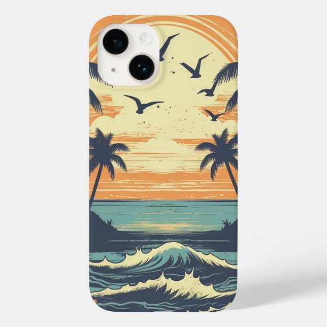 Sommerphasen Case-Mate iPhone Hülle (Rückseite)