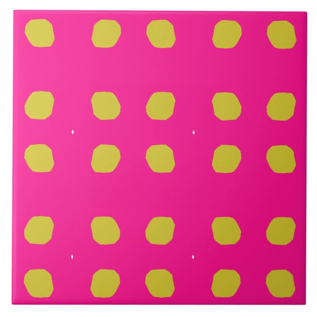 Sommerplantage Keramik Tile Fliese (Vorderseite)