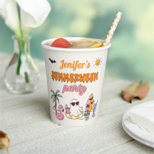 Sommerpool-Halloween-Geburtstagsfeier