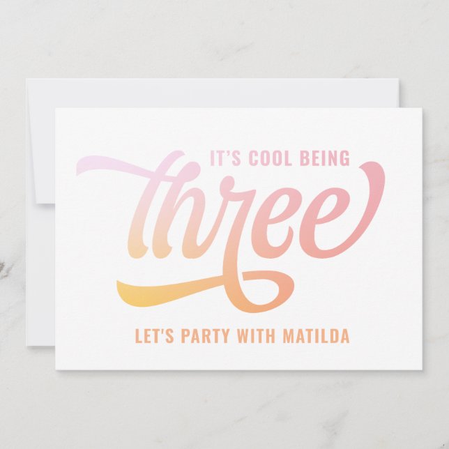 Sommerregenbogen 3. Party Ankündigung (Vorderseite)