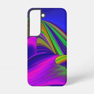 Sommerregenbogen, Abstrakte 3D Regenbogenkunst Samsung Galaxy Hülle