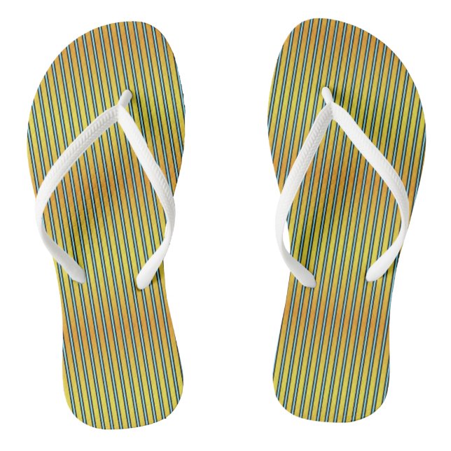 Sommerreifen Gelbes Orangenwasser Flip Flops (Fußbett)