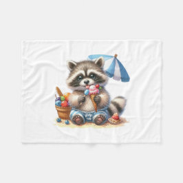 Sommerrennen Leckereien Fleecedecke