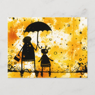 Sommerrennen Postkarte