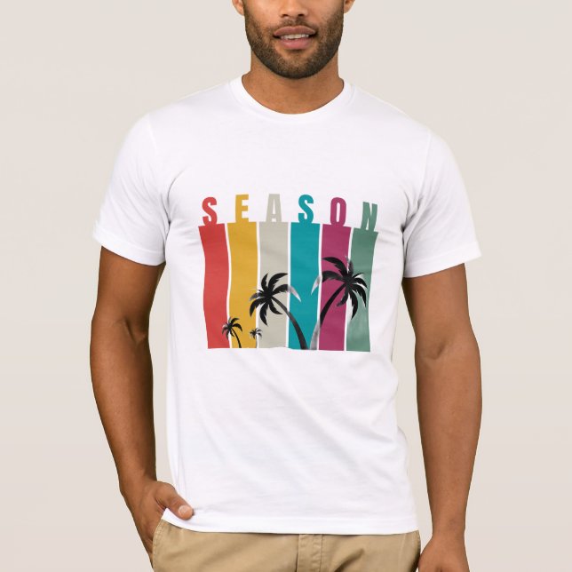 Sommersaison T-Shirt (Vorderseite)