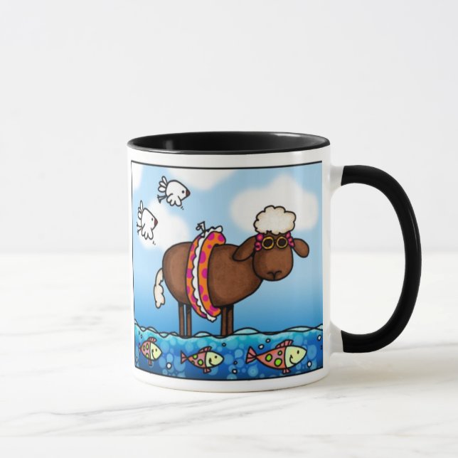 Sommerschaf-Tasse Tasse (Rechts)