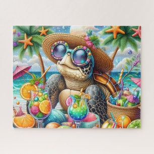 Sommerschildkröte Puzzle