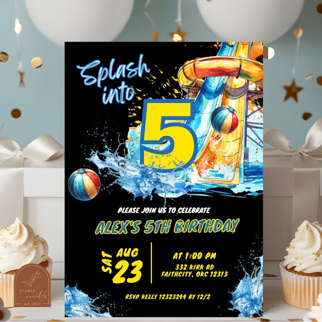 Sommerschlag in 5 Pool Party Einladung (Von Creator hochgeladen)