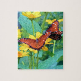 Sommerschmetterlinge - 8x10 - 110 Stück Puzzle