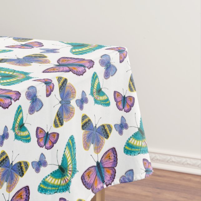 Sommerschmetterlinge Tischdecke (Beispiel)