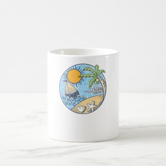 Sommerschmuck Kaffeetasse (Mittel)