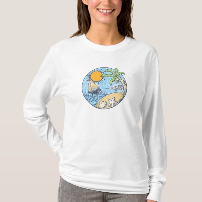 Sommerschmuck T-Shirt (Vorderseite)