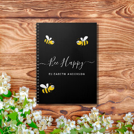 Sommerschwarzer individuelle Name Bienen Uni regie Notizblock