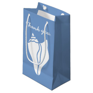SommerSeashells in der Singrün-Geschenk-Tasche Kleine Geschenktüte