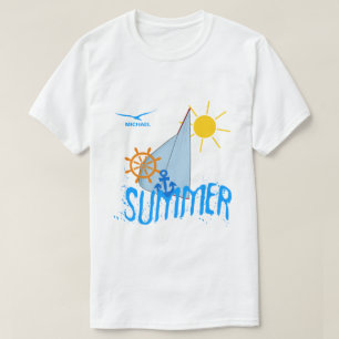 Sommersegel individuell anpassbar T-Shirt