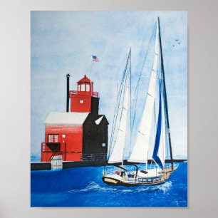Sommersegel Poster