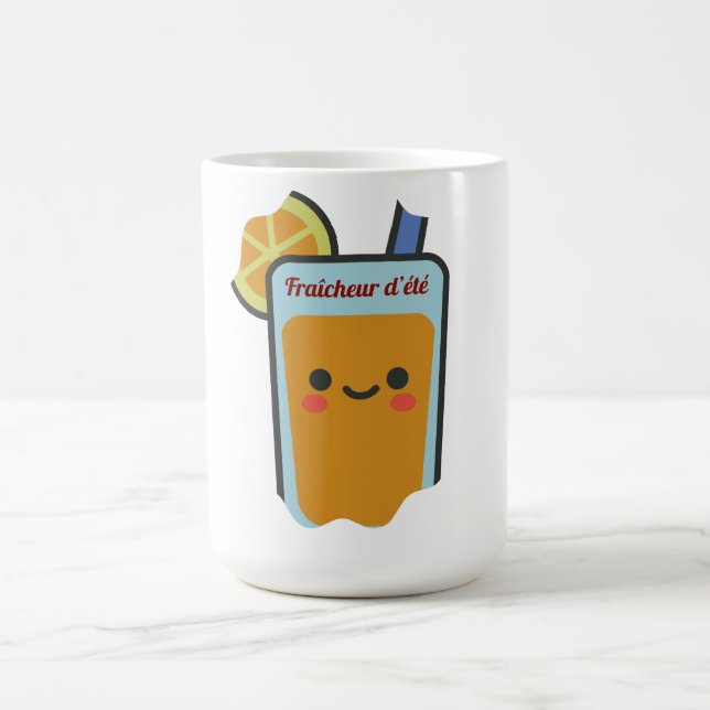 Sommersfrische Kaffeetasse (Mittel)