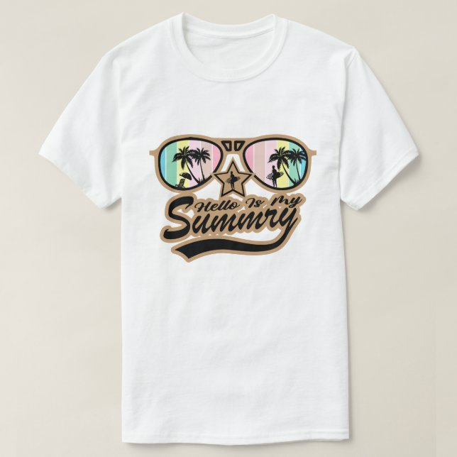 Sommersonne im Shirt (Design vorne)