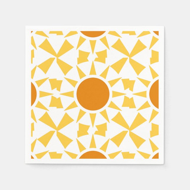 Sommersonne Serviette (Vorderseite)