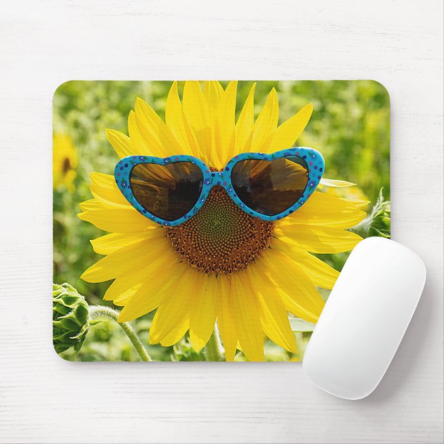 Sommersonnenblume Mousepad (Mit Mouse)