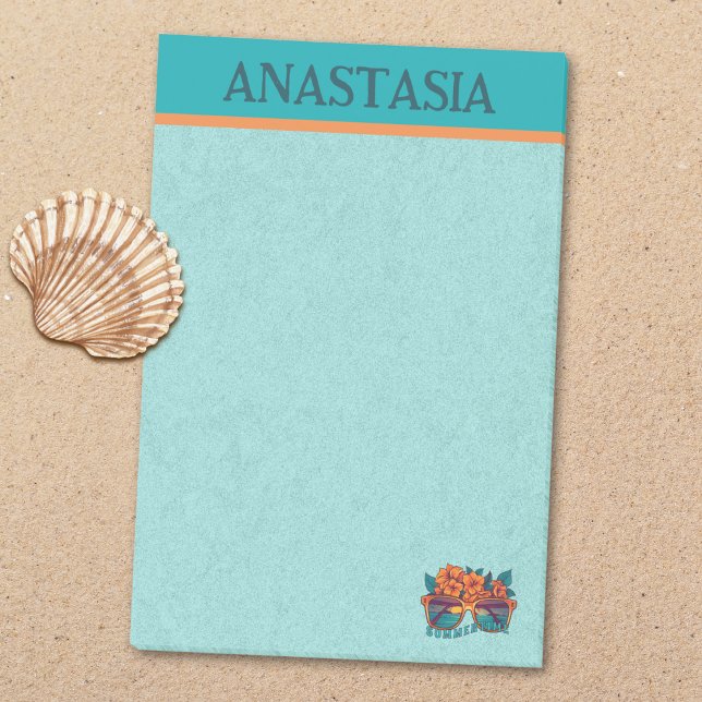 Sommersonnenbrille Post-it Klebezettel (Summertime Sunglasses Post-it Notes)