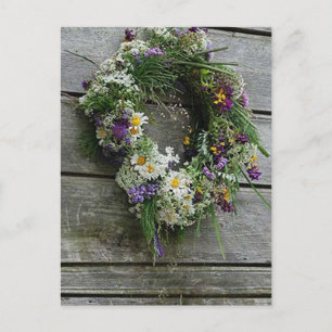 Sommersonnenkarte Postkarte