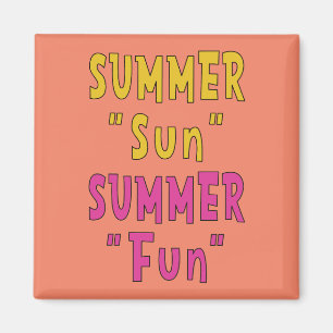 Sommersonnenspass Magnet