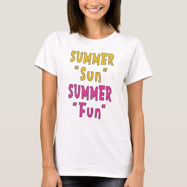 Sommersonnenspass T-Shirt (Vorderseite)