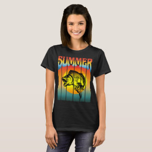 SOMMERSONNENUNTERGANG ANGELN T-Shirt