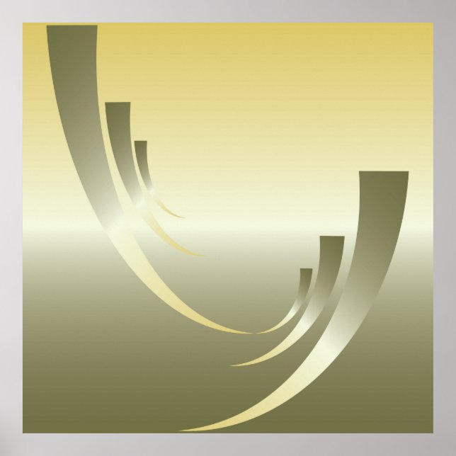 Sommersonnenuntergang Poster (Vorne)