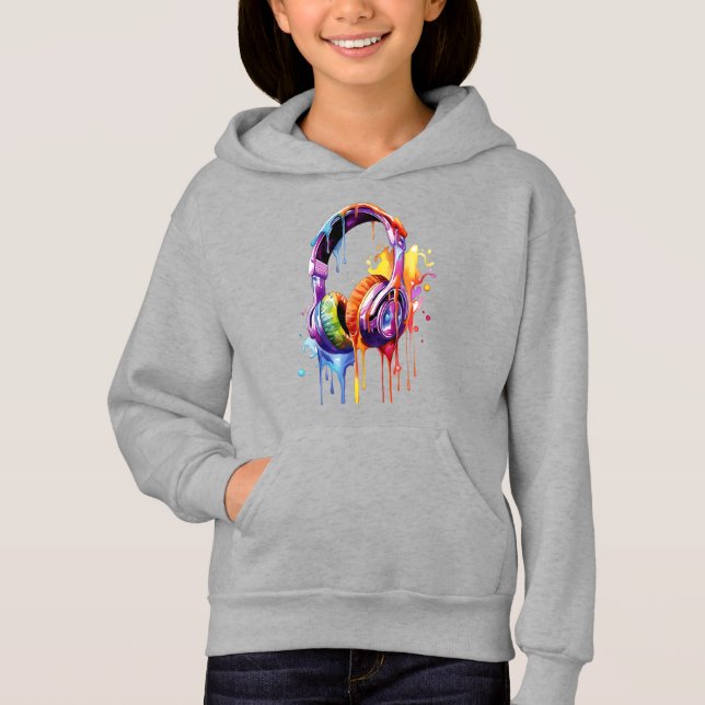 Sommersonnenwellen Hoodie (Vorderseite)