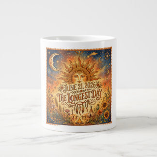 Sommersonnenwende 2026 Tasse Himmels-Sonne Mond